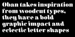 Oban Font Family