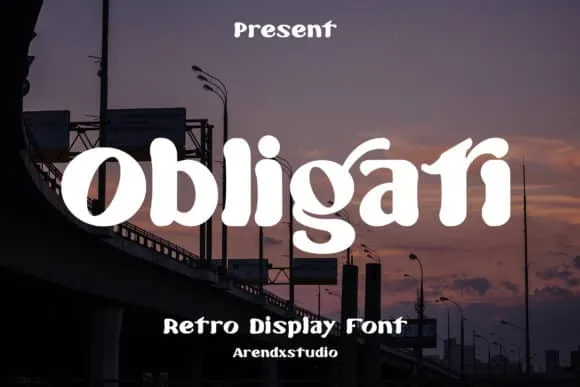 Obligati Font