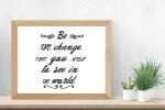 Oblique Script Font