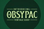 Obsypac Vintage Serif Font