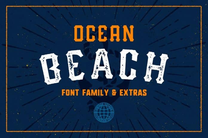 Ocean Beach Five Fonts