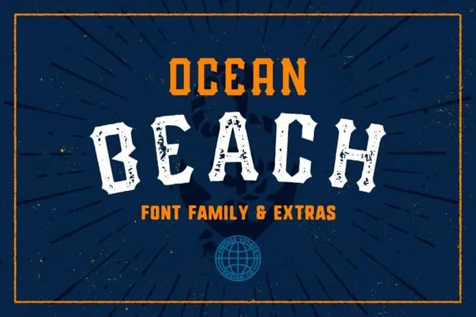 Ocean Beach Five Fonts