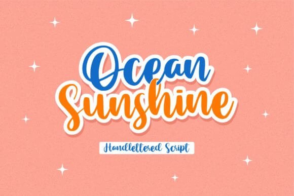 Ocean Sunshine Font
