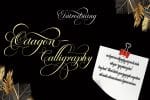 Octagon Calligraphy Font
