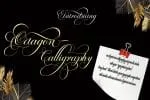 Octagon Calligraphy Font