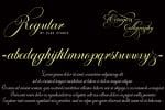 Octagon Calligraphy Font