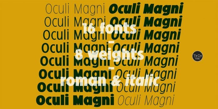Oculi Magni Font