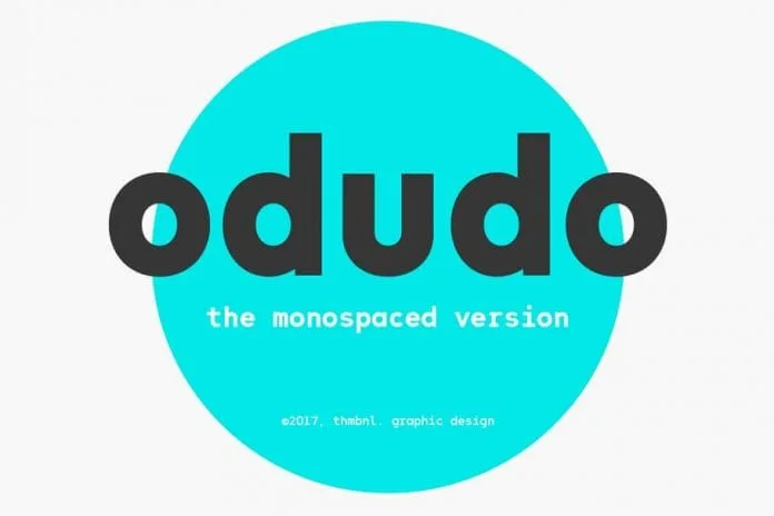 Odudo Mono Font