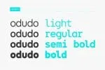 Odudo Mono Font