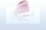 Officielle Lovely Signature Font