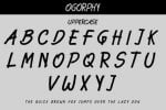 Ogorphy Font