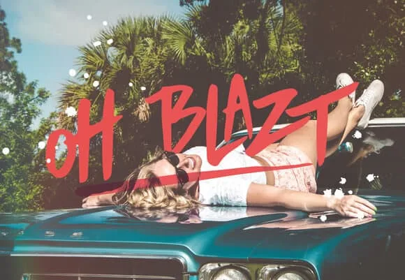 Oh Blazt Font