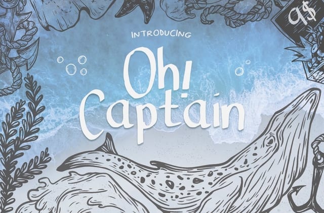 Oh Captain Font