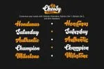 Oh Chewy - Sweet & Bold Script Font