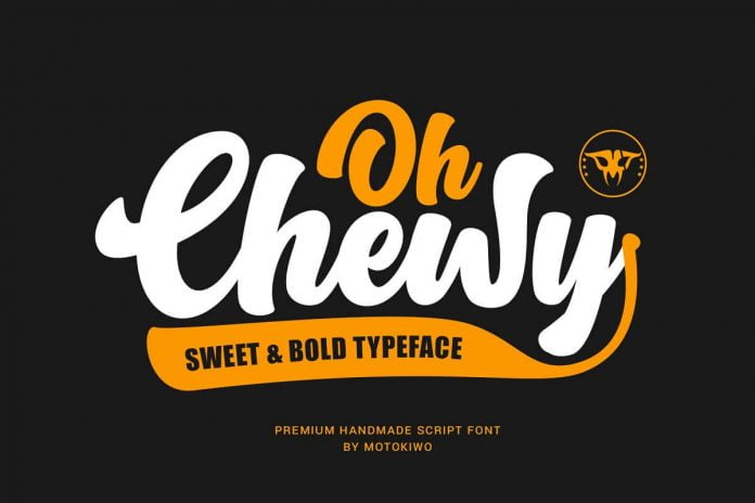 Oh Chewy - Sweet and Bold Script font