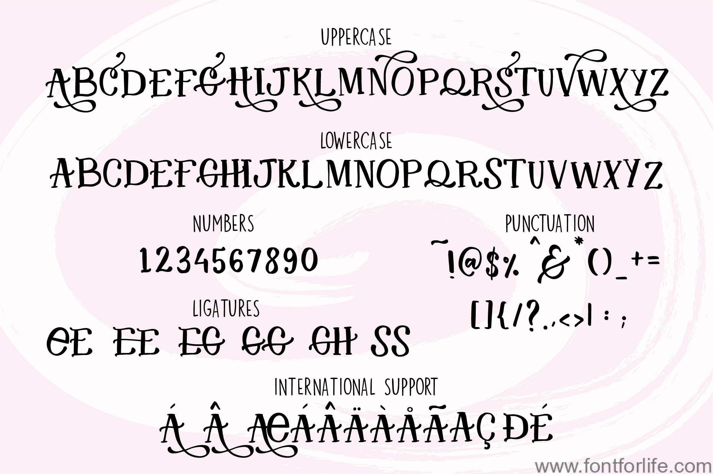 Oh Lovely Day Font