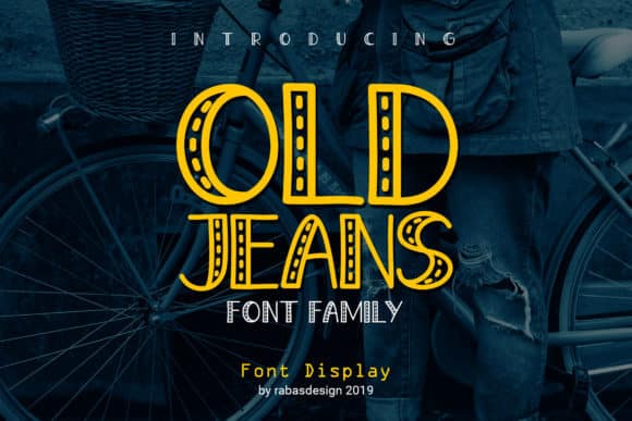 Old Jeans Font