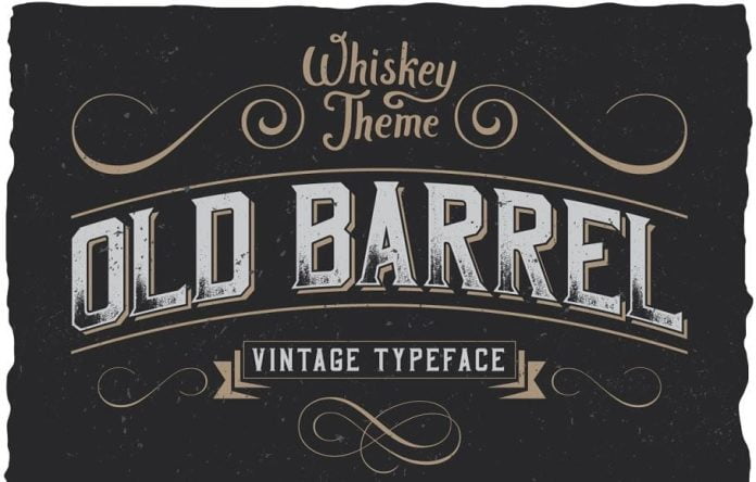 OldBarrel Vintage Typeface Font