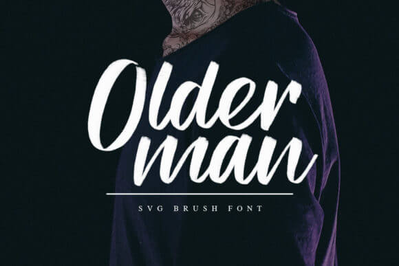 Older Man Font