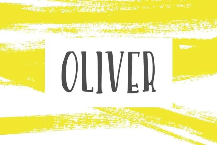 Oliver HandDrawn Font