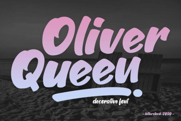 Oliver Queen Font