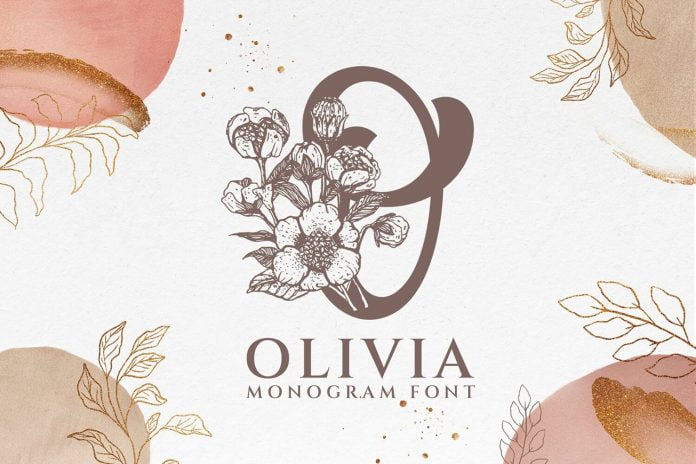 Olivia Monogram Font
