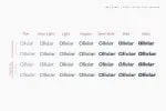 Oliviar Expanded Font Family