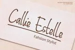 Olliegladies, Chic Handwritten Typeface