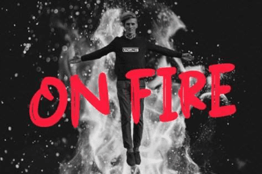 On Fire Font