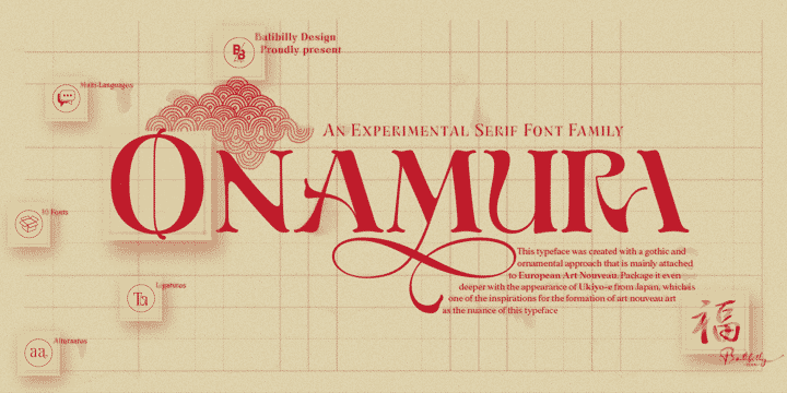 Onamura Font Family