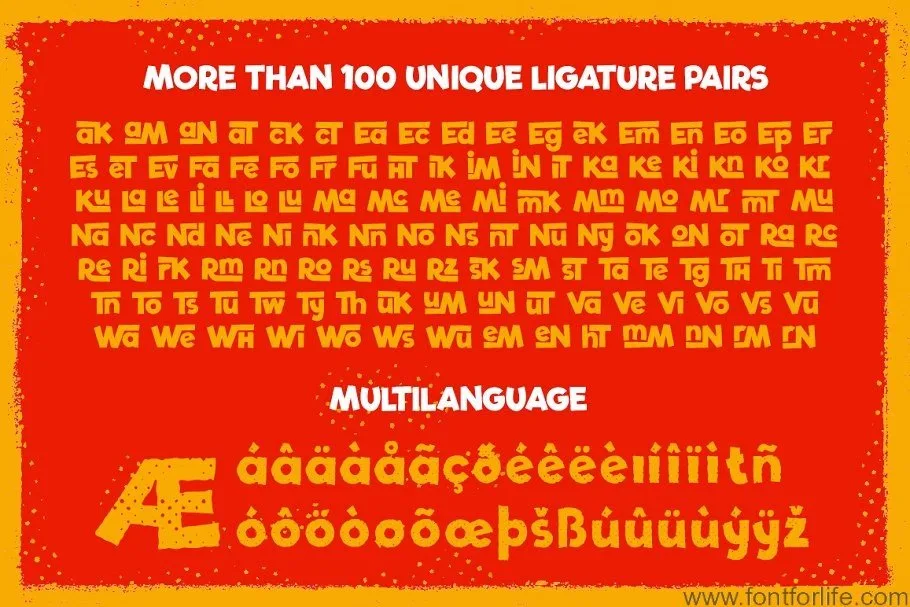 One Nine Nine Four Font