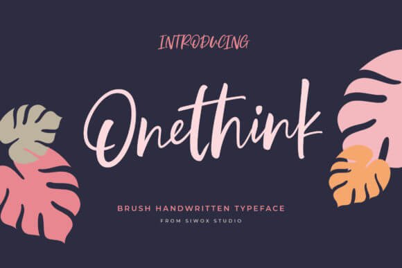Onethink Font