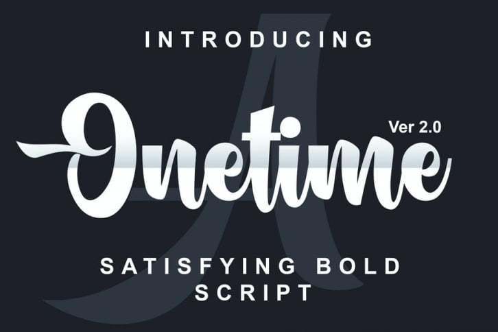 Onetime 2.0 Font