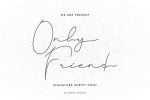 Only Friend Font