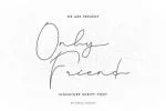 Only Friend Font