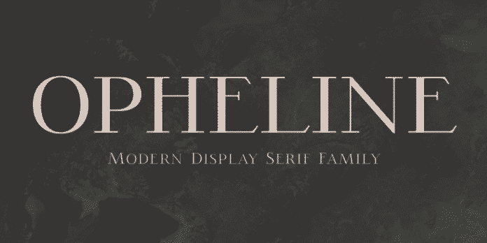 Opheline Font Family