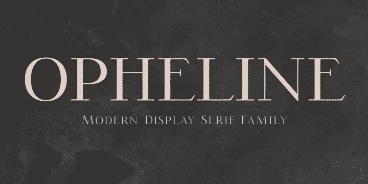 Opheline Font Family