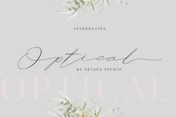 Optical Font