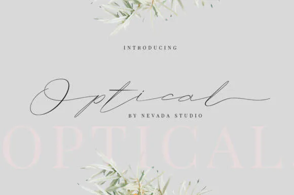 Optical Font