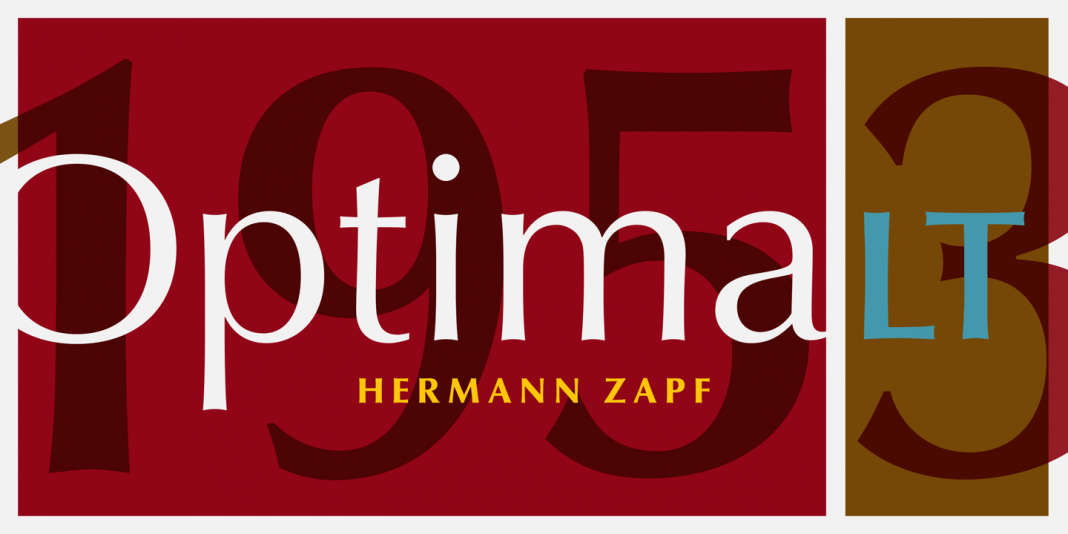 Optima Font