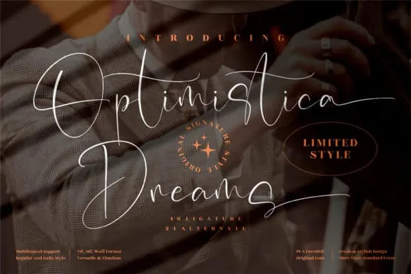 Optimistica Dreams Font