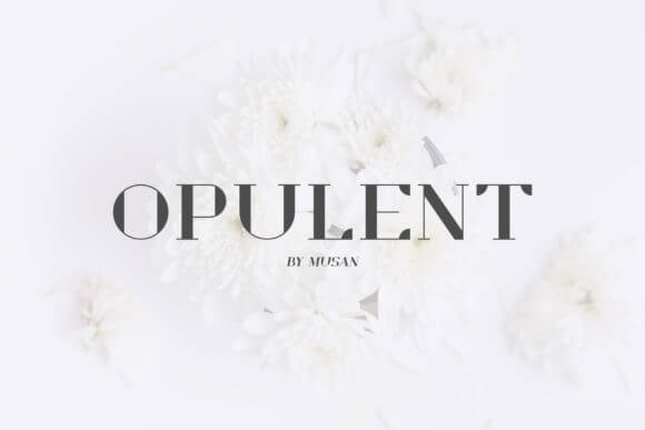 Opulent Font