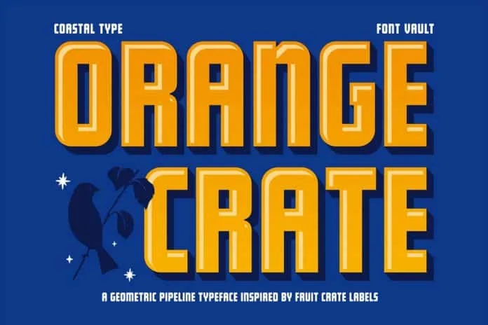 Orange Crate Font