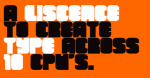 Orange Royale font