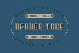 Orange Tree Typeface