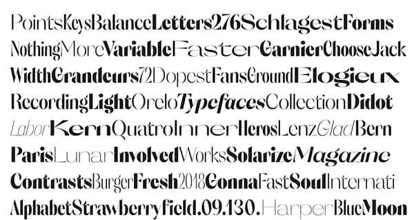 Orelo Typefaces Collection Font