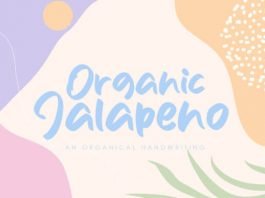 Organic Jalapeno Font