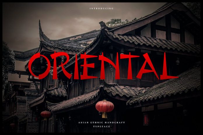 Oriental - Authentic Chinese Typeface