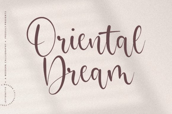 Oriental Dream Font