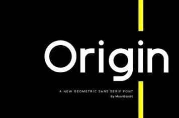 Origin Font